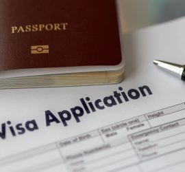 Visa application form